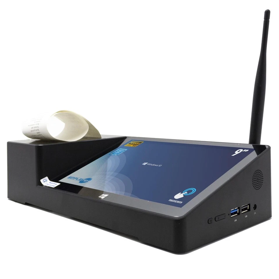 AIO TOUCH 9" POS PANTALLA TÁCTIL MONITOR TÉRMICO 58MM - Imagen 3 de 4