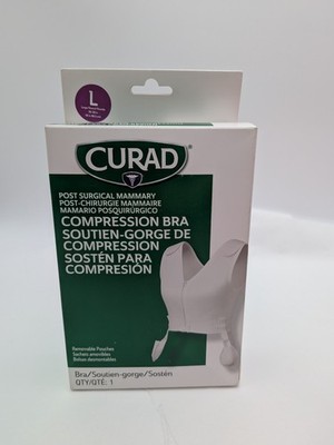 Medline / CURAD Post-Surgical Compression Bra, Large NEW