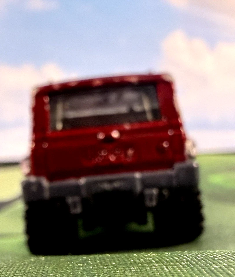 Match Box Jeep Rescue Concept Toy Truck Mattel Dinosaur San Diego, Off Road Mudd - Image 4 of 4