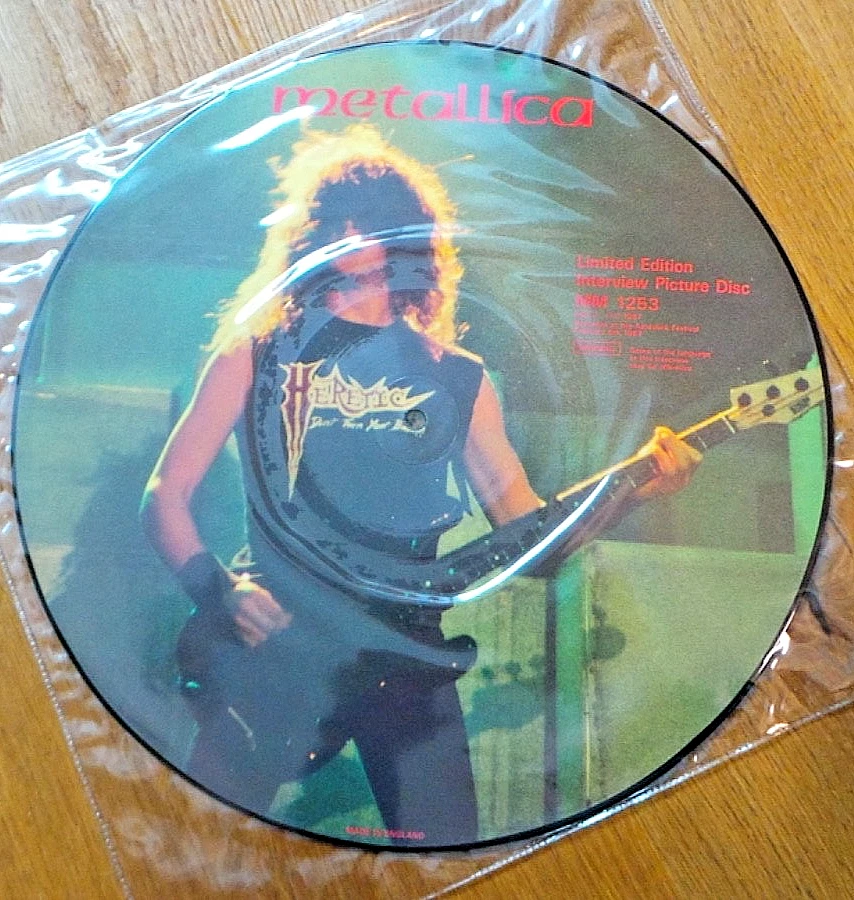 Metallica - More Beer Interview (LP Picture Disc UK 1987) - Bild 2 von 3
