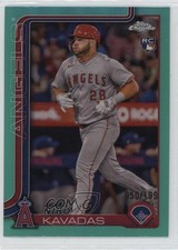 2025 Topps Chrome Teal Refractor /299 Niko Kavadas #20 im4