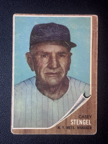 Casey Stengel #29 1962 Topps card