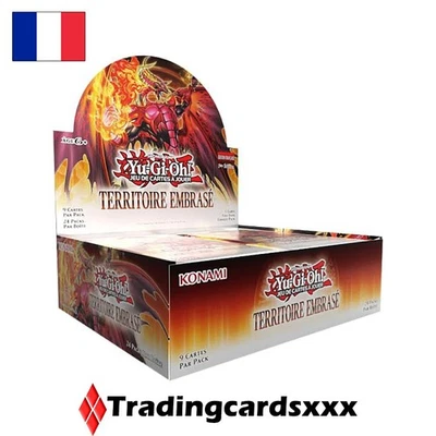 Yu-Gi-Oh! Display de 24 boosters : Territoire Embrasé - Photo 1/2