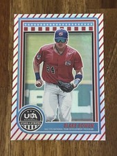 2025 Panini Stars and Stripes - Blake Bowen White/Red Stripes #190