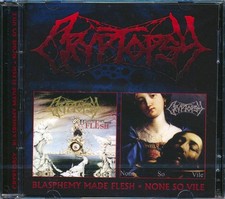 SEALED NEW CD Cryptopsy - Blasphemy Made Flesh + None So Vile