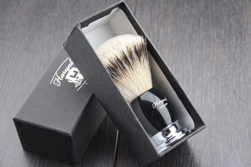 Shaving Brush-Men's Shaving Brush with Super Badger Bristles and Resin Handle thumbnail 2