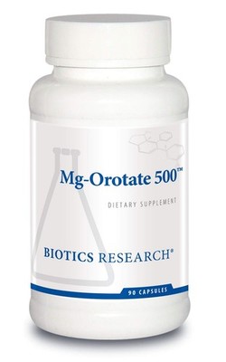 Magnesium Orotate 1000mg 1000mg Cardiovascular Support 90 Count Biotics Research