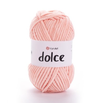 Yarnart Dolce Super Bulky Soft Polyester Yarn For Knitting And Crocheting 100G