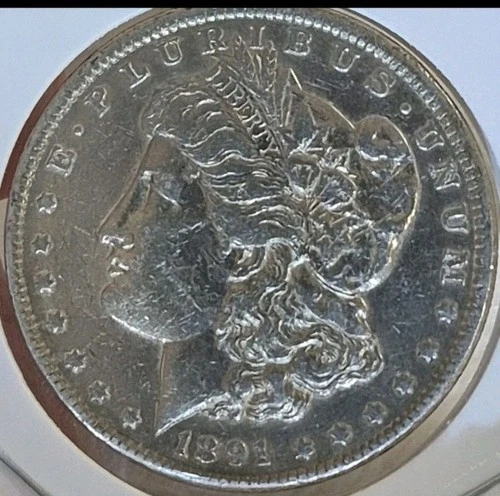 1891-P Morgan Silver Dollar NO RESERVE High Bid Wins My~Private~Collection #1939