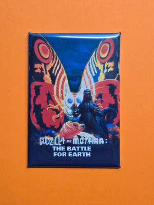 Godzilla vs. Mothra 1992 Kühlschrankmagnet Filmposter