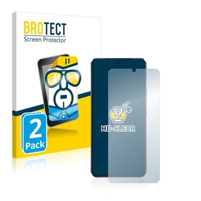 2x Vivo V21 5G Displayschutzfolie Transparent