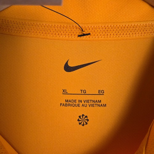 NIKE x BO JACKSON New Mens Size XL Dri-Fit Polo Shirt Orange Wicking Golf Casual - Picture 16 of 17