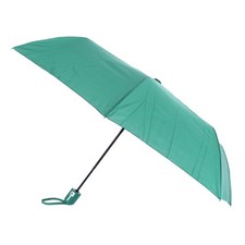 CTM Solid Color Auto Open Compact Travel Umbrella by Parquet