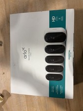 ARLO 3rd Gen 5 Pack Security System,Advanced Video  Audio Detection