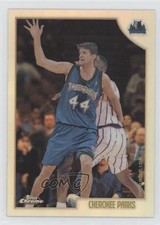 1998-99 Topps Chrome Refractor Cherokee Parks #211 tt7