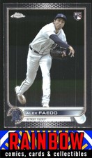 2022 Topps Chrome Update #USC196 Alex Faedo Rookie Detroit Tigers