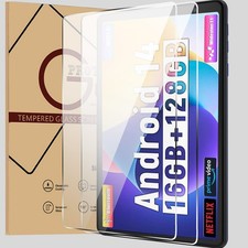 2 Pack Tempered Glass For Fearwiky 10.36" Tablet 9H HD Clear Screen Protector