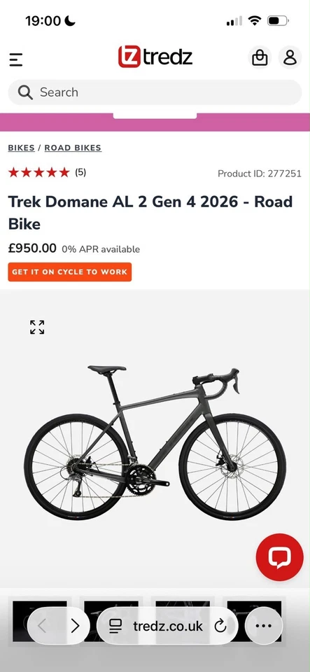 Trek Domane AL 2 Gen 4, photo 3 of 5