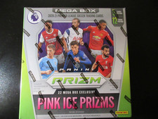 2020/21 Panini Prizm Premier League Factory Sealed MEGA Box-22 PINK ICE PRIZMS