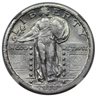 1918-S Standing Liberty Quarter, NGC UNC details