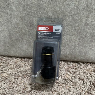 BEP Marine Ignition Switch Off-Ignition-Start 15a/5a #1001610  Nylon  2 Keys