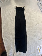 Junior Size Small Windsor Black Prom Dress tight, sexy dinner date black /blue