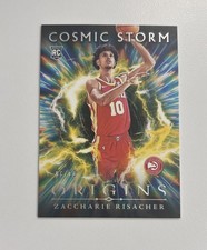 2024-25 Panini Origins - Zaccharie Risacher - Cosmic Storm Gold RC #6 SSP /10