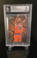 BGS 9 🔥 RASHEED WALLACE RC 1995-96 Flair Basketball Class Of ‘95 Rookie #R-13