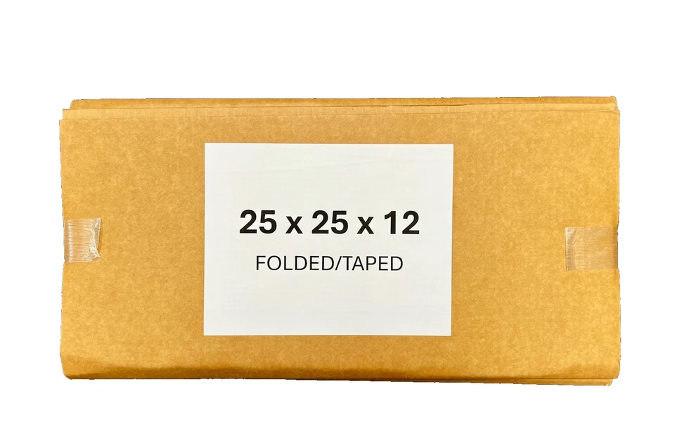 25" x 25" x 12" CARDBOARD BOX - 200 lb - SINGLE BOX - Image 4 of 4