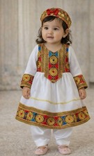2 Afghani Traditional Dress For 1 to 4 years Girls  Eid Frock For Toddlers