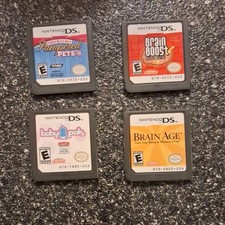 Nintendo DS Game Cartridge Lot of 4 incl Baby Pals NTSC-U/C Very Good