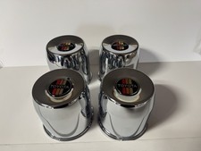 4 American Racing 6 Lug Center Caps Steel Chrome 4.25 Od Toyota
