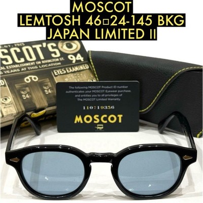 USED [MINT CONDITION] LIMITED EDITION, SOLD OUT: MOSCOT LEMTOSH 46 BKG JPNLTD