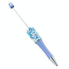 DIY Beadable Pen Cute Design Beadable Pen Black Ink for Crafting, Kids,