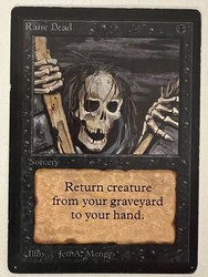 Raise Dead - Limited Edition Beta (1993) Magic: The Gathering Common Sorcery