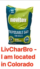 100- 15" X 22" Disposable Bibs White Strong PE Plastic Crumb Catcher Pocket