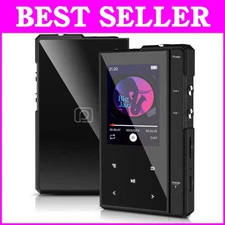 Portable 32GB Digital Music Player with Bluetooth 5.0 & 90-Hour Battery Life