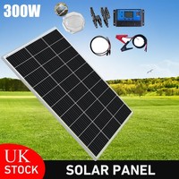 300W Monokristallin Solarmodul Solarpanel Kit FüR Wohnmobil Balkonkraftwerk DE