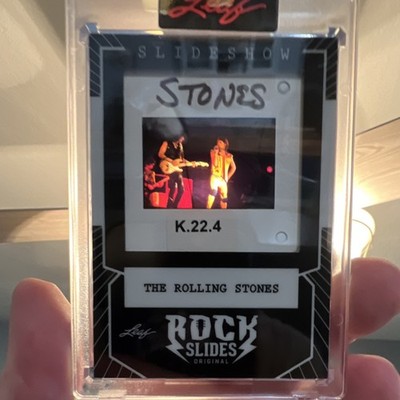 2026 Leaf Slideshow The Rolling Stones Original Color Slide Jagger/Richards