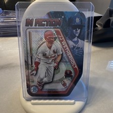 Topps 2025 Bowman Draft Bowman In Action Insert JJ Wetherholt #BIA-25 Cardinals