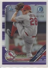 2019 Bowman Draft Chrome Purple Refractor 66/250 Tony Locey #BDC-70 s3g