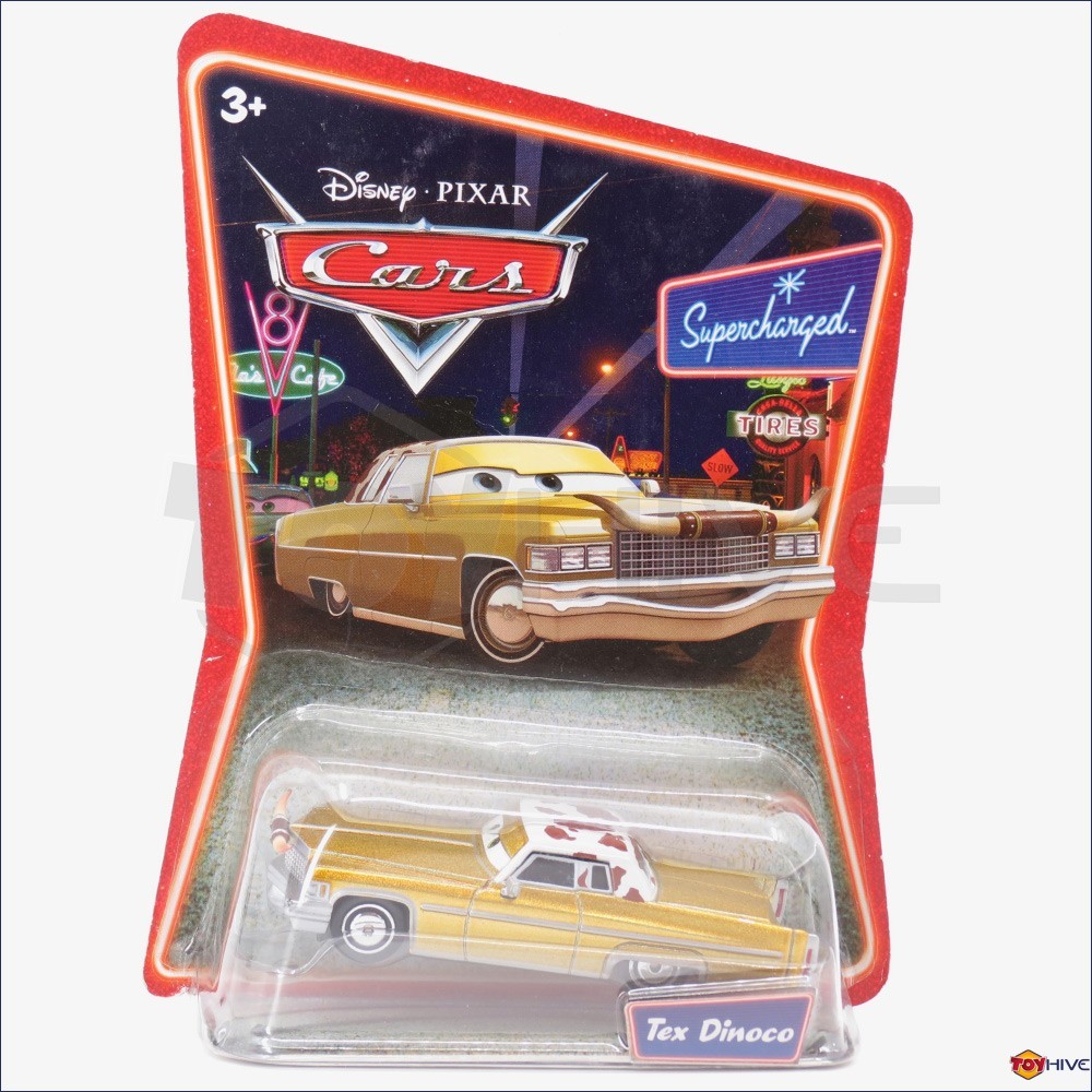 コ*ネ様 MATTEL. Disney Pixar Cars ミニカー まとめ売 Disney Pixar Cars Tex Dinoco Cadillac with cow horns Supercharged