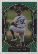 2021 Panini Select Concourse Green Prizm 5/5 Enoli Paredes #42 1m1f