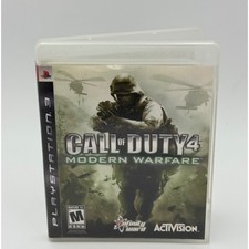 Call of Duty 4 Modern Warfare Sony PlayStation 3 PS3 Game CIB BLUS-30072