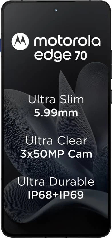 MOTOROLA Edge 70 ( Gray, 256GB 8GB RAM) Snapdragon® 7 Gen 4 Global