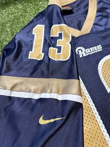 Vintage Nike St Louis Rams Kurt Warner #13 Football Jersey Size Men’s XL - Picture 8 of 14