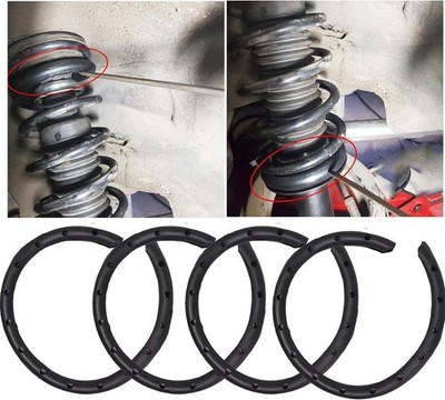 HOMEWITHU 4PCS Car Universal Coil Spring Silencer Insulator Rubber Sleeve...