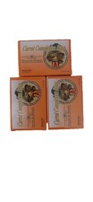 3-PACKS CARROT COMPLEXION SOAP BEAUTY BAR WITH CARROT OIL 4oz / 125g each 