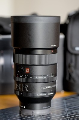 SONY FE 100mm f/2,8 STF GM OSS -SEL100F28GM- (E-Mount Vollformat) mit OVP