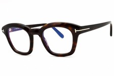 TOM FORD TF5961-052-49 Eyeglasses Frame Size 49mm 23mm 145mm HAVANA Men 8892145